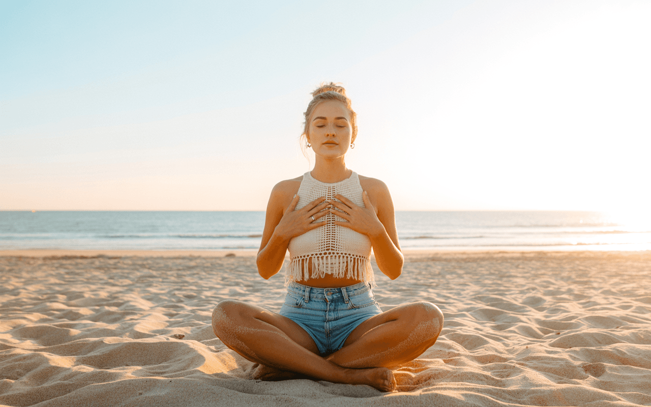 Amanecer en la playa