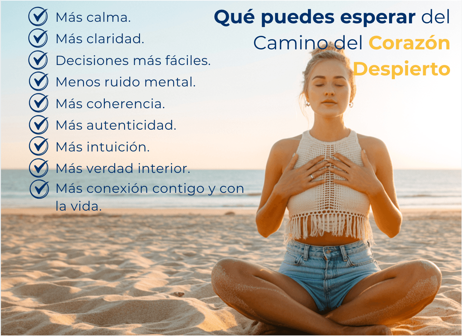 Qué puedes esperar - El Camino del Corazón Despierto